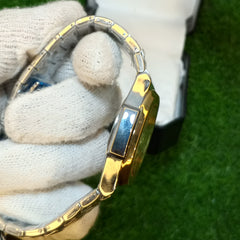 Patek Philippe Blue Dial – Master Copy | Two-Tone Silver & Gold Strap | Master Lock