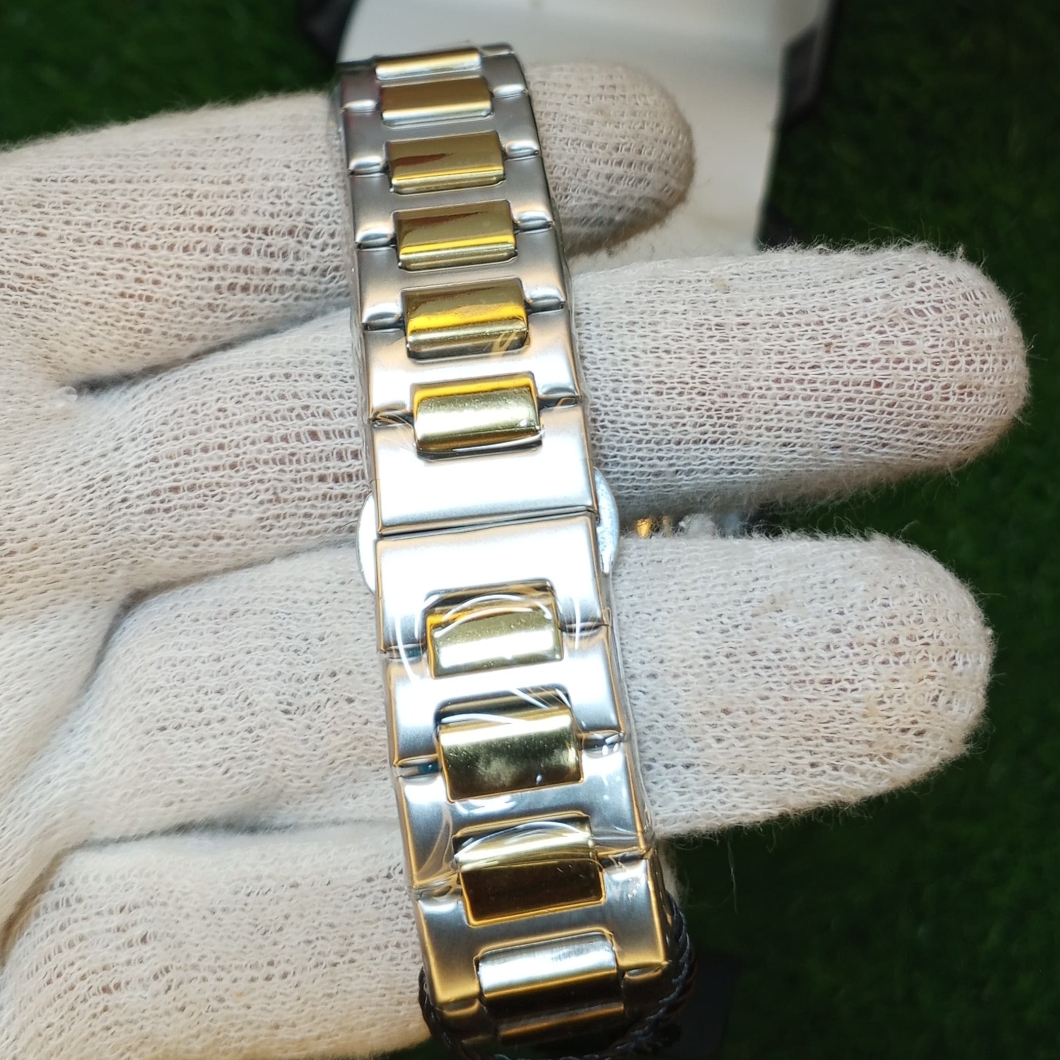Patek Philippe Blue Dial – Master Copy | Two-Tone Silver & Gold Strap | Master Lock
