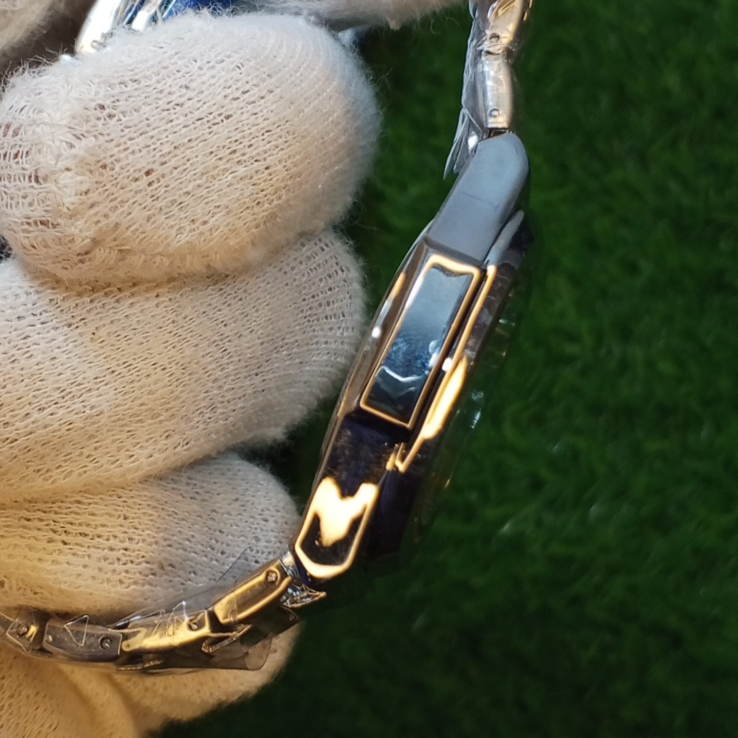 Patek Philippe Silver-Green – Master Copy | Stainless Steel Strap | Master Lock