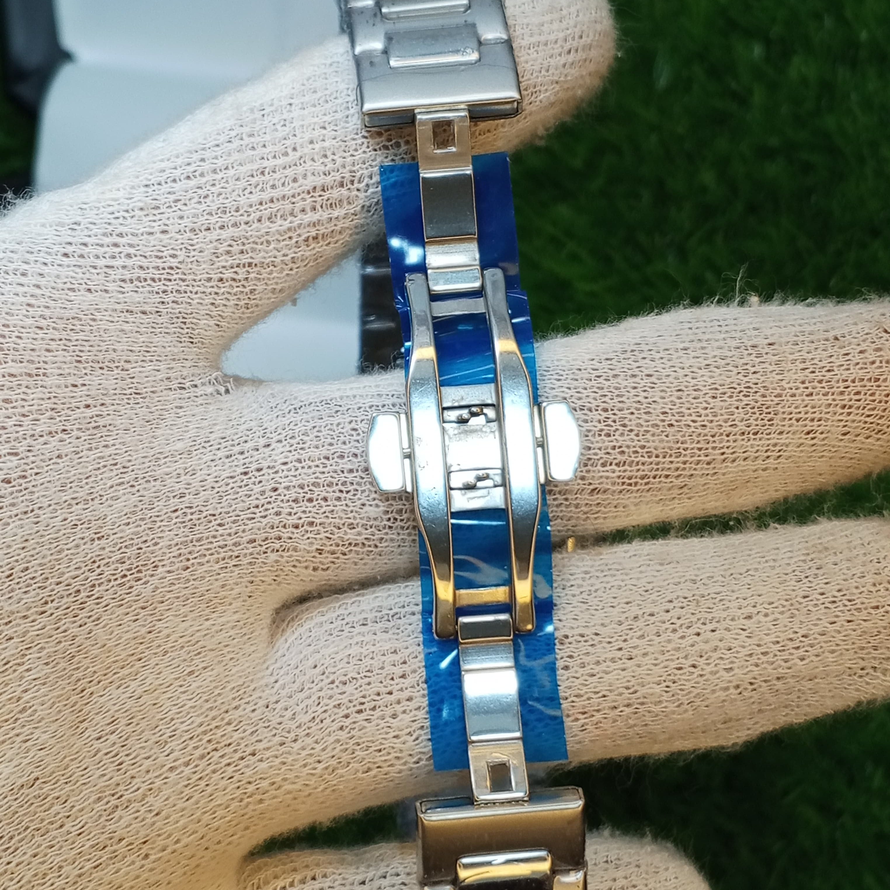 Patek Philippe Silver-Green – Master Copy | Stainless Steel Strap | Master Lock
